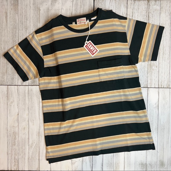 Levi's Vintage Clothing 1940's Split Hem Tee (Grey Haze) - Picture 13 of 16